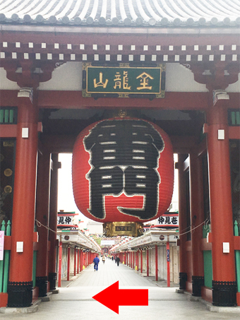 浅草三松寿司 道順